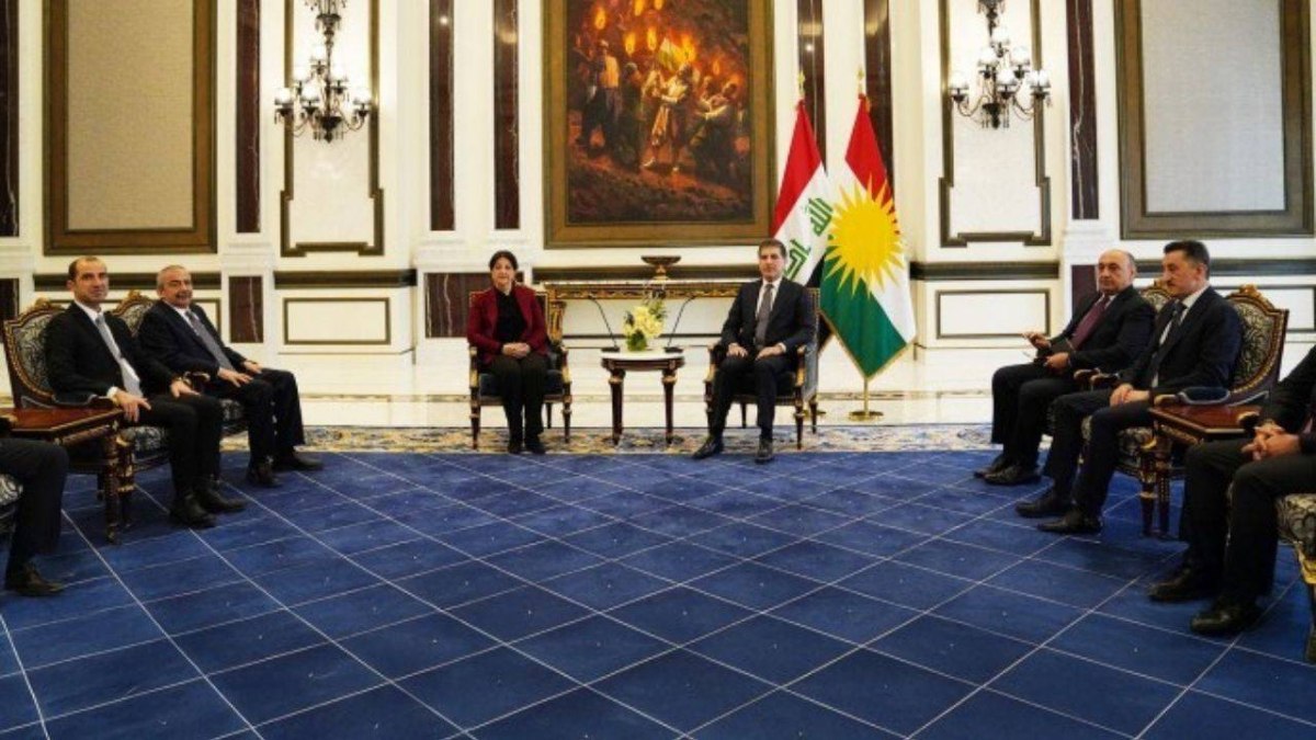 DEM Parti İmralı heyeti ile Neçirvan Barzani’yle görüştü