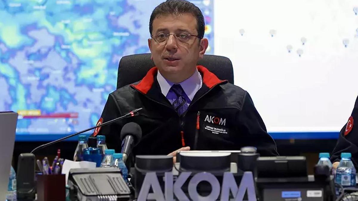 İBB Başkanı İmamoğlu: Vatandaşlarımıza toplu taşımayı kullanmalarını öneriyoruz