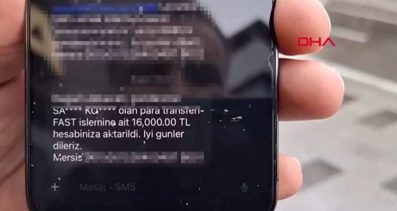 Sabah uyanır uyanmaz hesabında para gördü! Hemen bankaya koştu