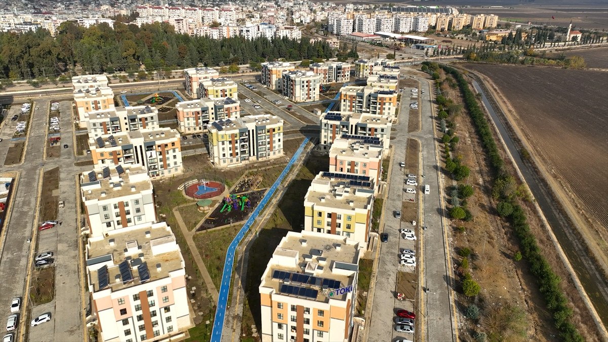 Adana’nın Ceyhan ilçesinde tüm afet konutları tamamlandı