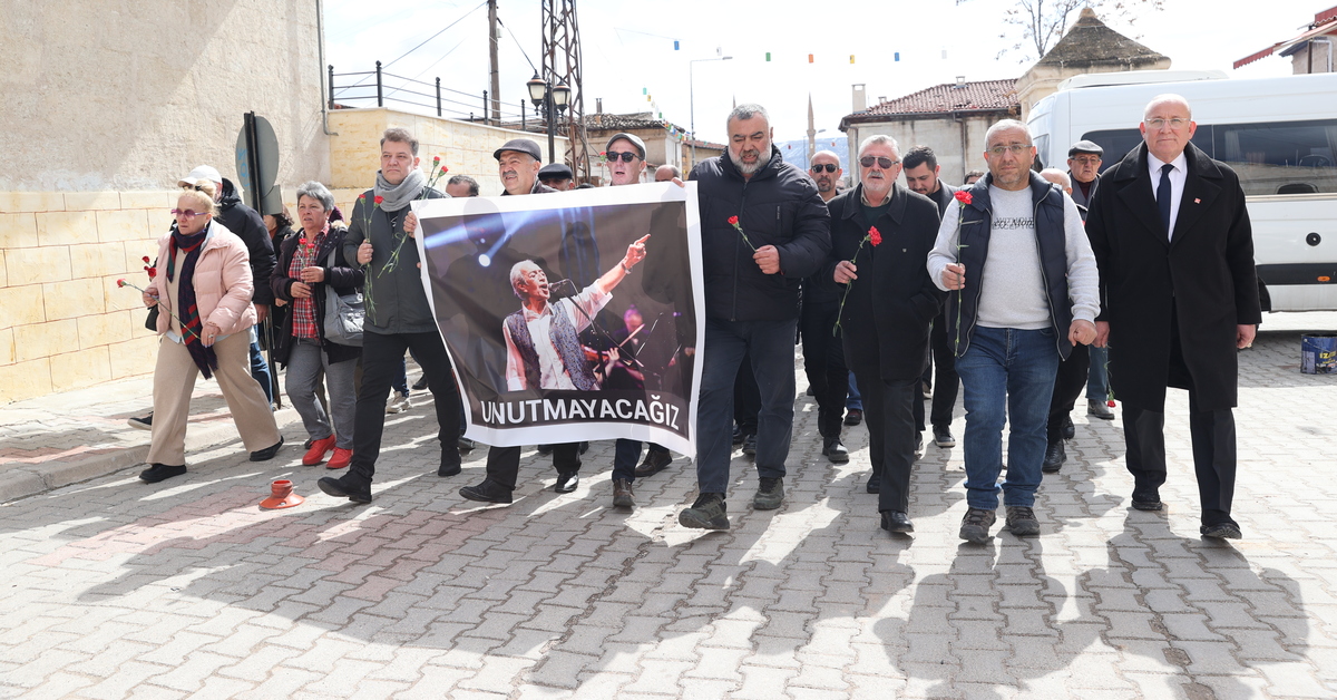 Edip Abayram için Avanos’ta anma etkinliği düzenlendi